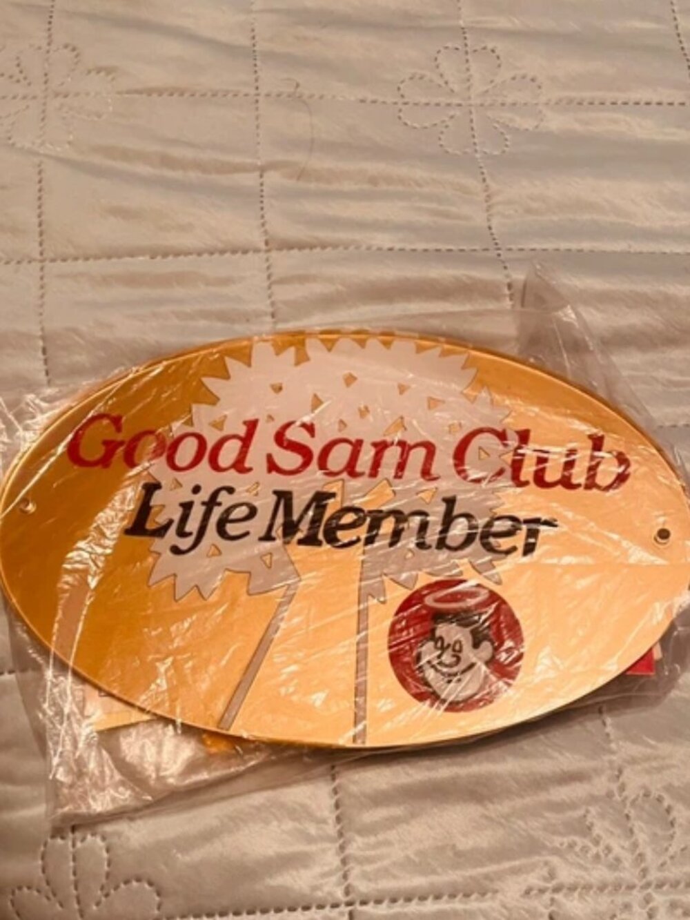Good Sam’s plaque